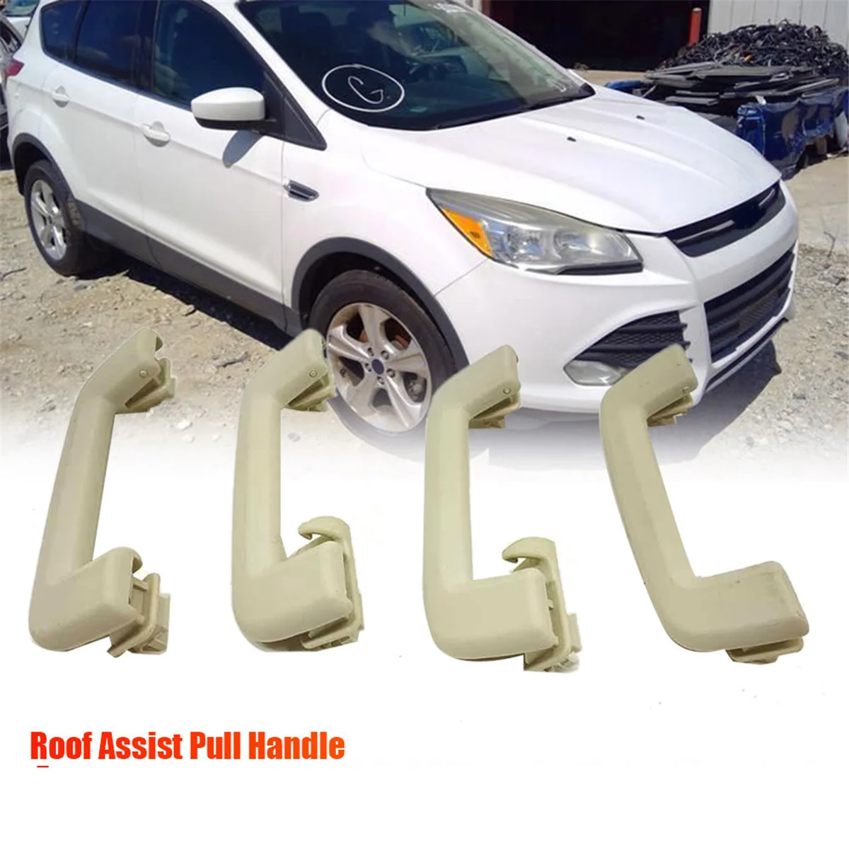 Вспомогательная ручка для крыши 1 комплект/4 шт. Тяговая фоторучка 7S7Z5831406AA Ford Escape