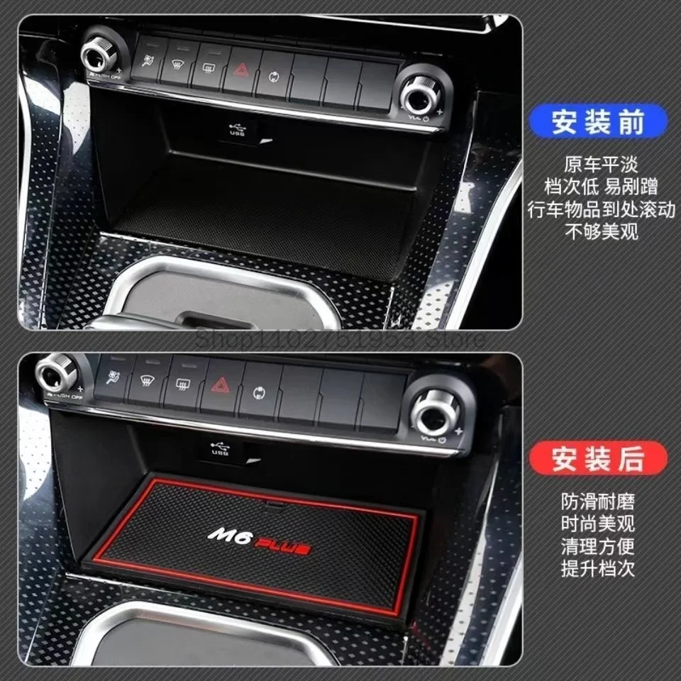 Для haval M6 plus резиновый коврик дверная канавка для 2022 2023 противоскользящая подушка