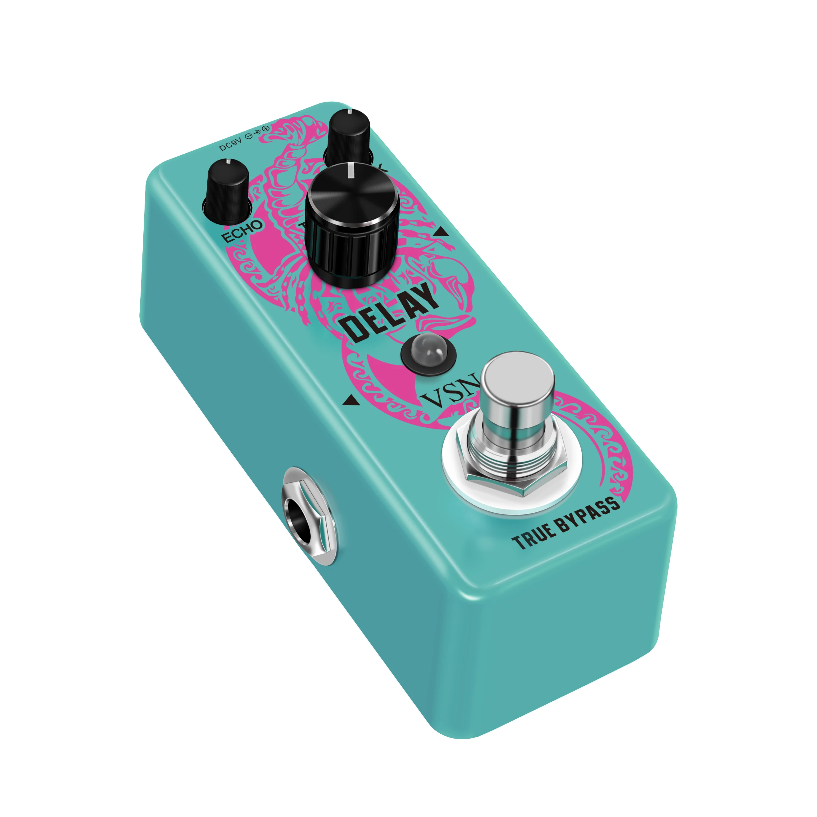 VSN LEF-314 педаль задержки гитары переключение аналоговых искусств полная винтажная