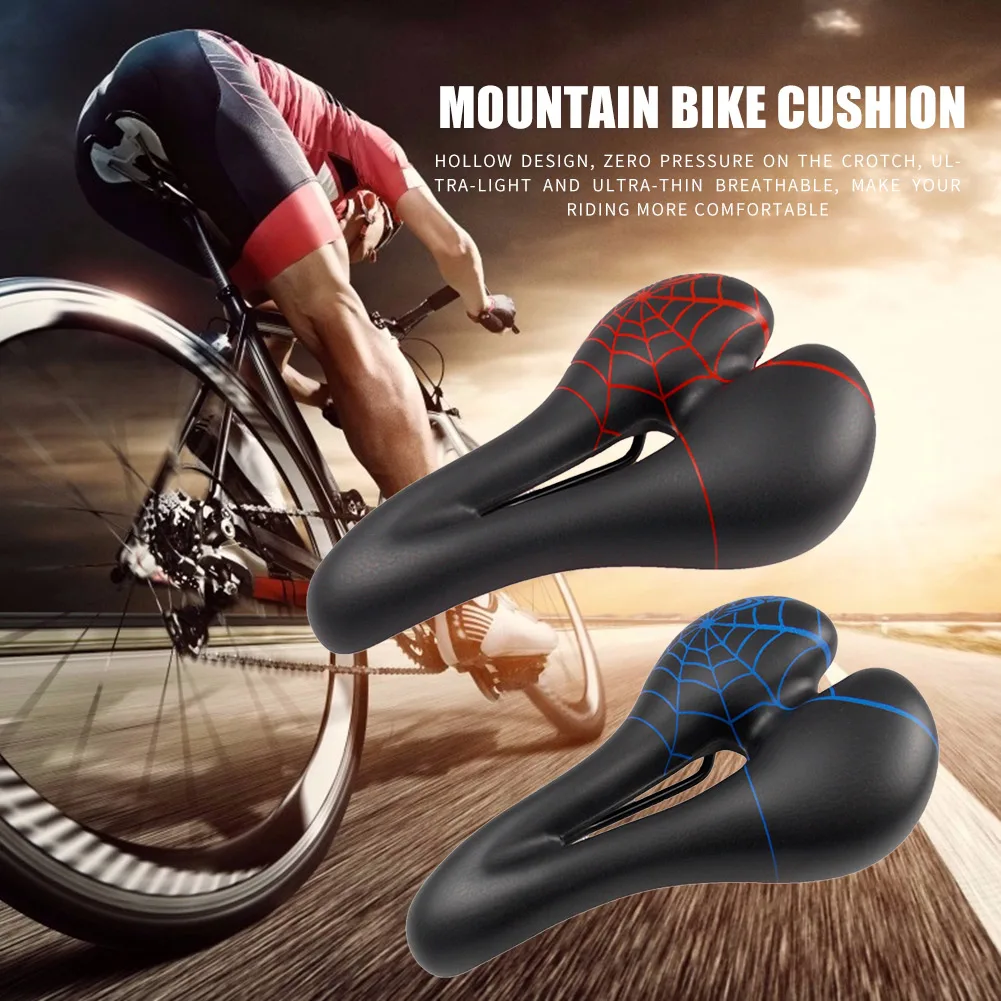 

Мягкое седло для горного велосипеда, ультралегкое ажурное седло с прорезями для горного велосипеда