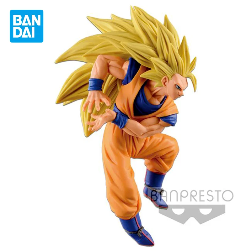

Bandai Genuine Dragon Ball Anime Figure Son Goku SC Action Figure Dolls Toys for Boys Girl Kids Christmas Gift Collectible Model