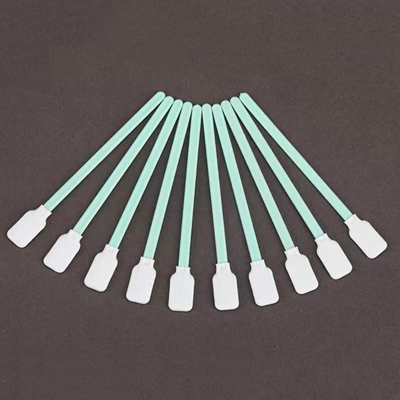 

Dust-free Purification Cotton Swab Single Side Double Layer High Clean Cloth Head Soft Decontamination Ability For Daily Repair