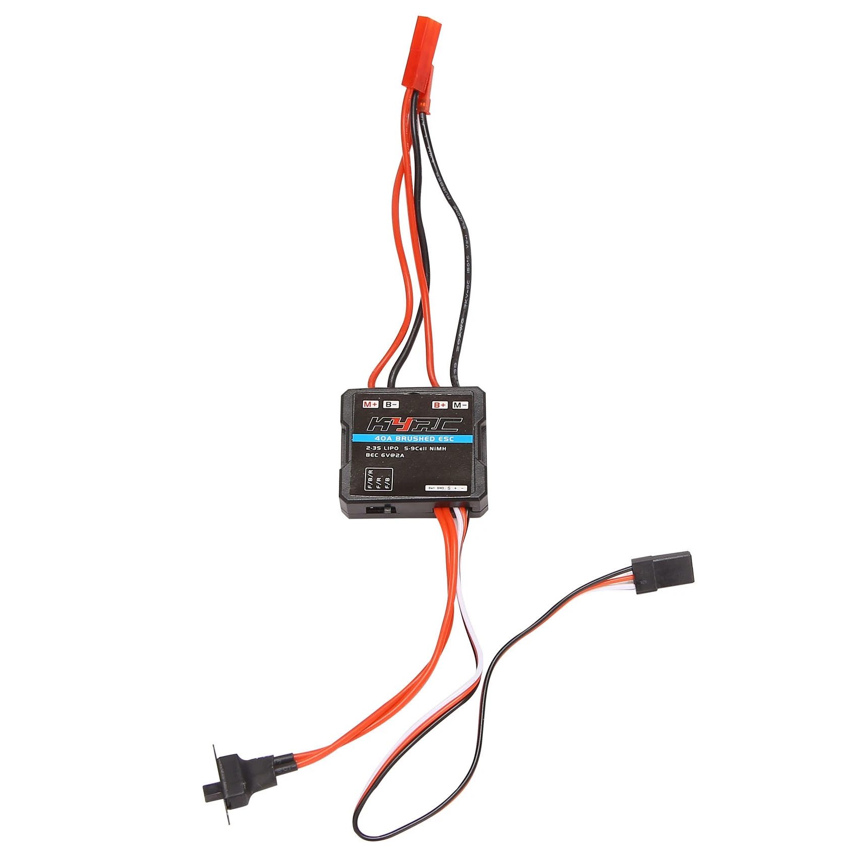 

40A Brushed ESC Electronic Speed Controller for WPL C24 C34 MN D90 MN99S MN86S RC Car Upgrade