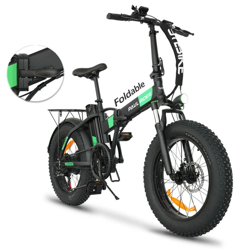 

20 inch 750W motor 7 speed bicycle adult folding snow e-bike electric fat tire hybrid e bike