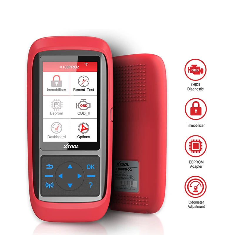 

Original XTOOL X100 Pro2 OBD2 Auto Key Programmer X100 PRO ECU Reset Code Multi-Language Free Update Online