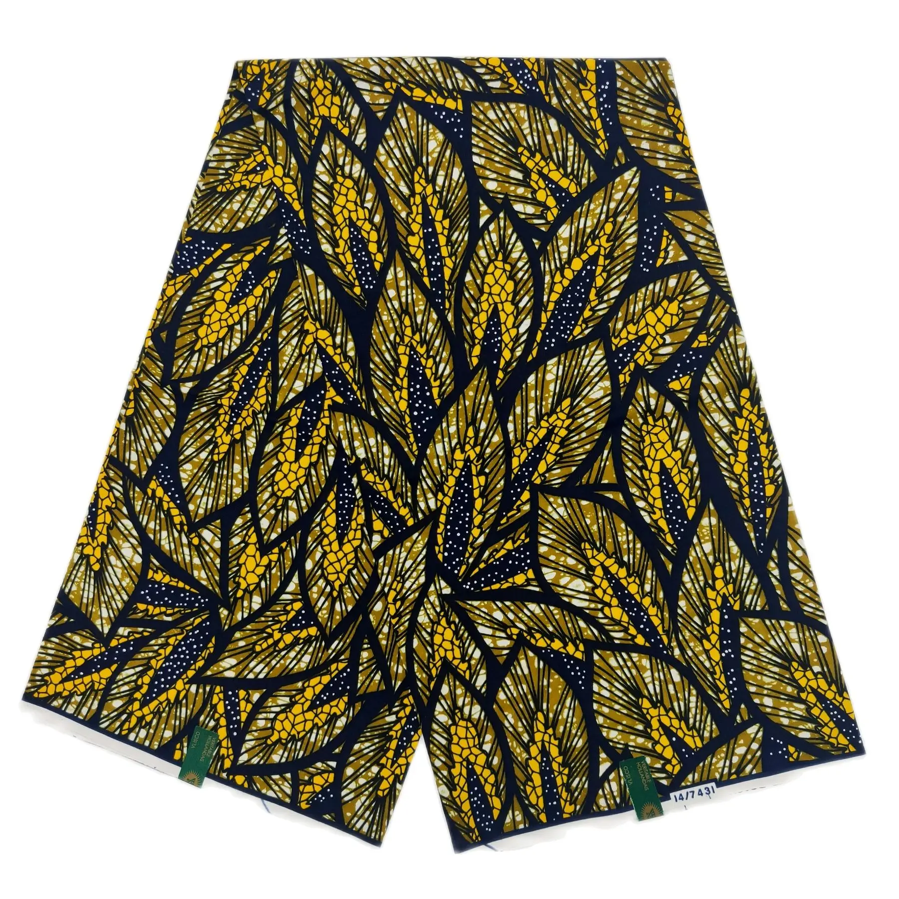 Воск Анкара ткань новинка высокое качество африканская вощеная принтом 100%