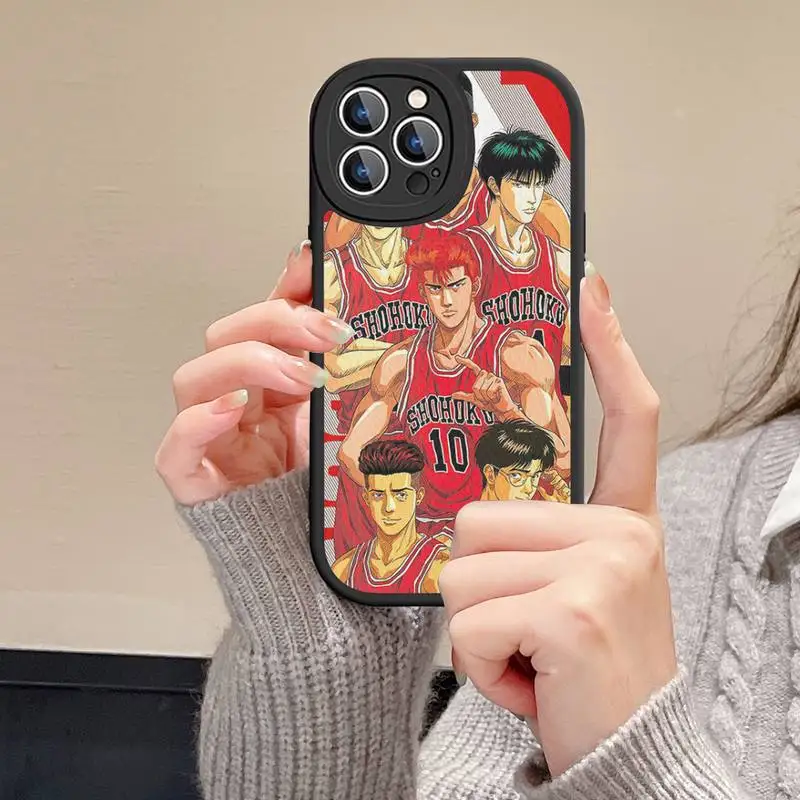 Comic Slam Dunk Sakuragi Phone Case Hard Leather For iPhone 14 13 12 Mini 11 14 Pro Max Xs X Xr 7 8 Plus