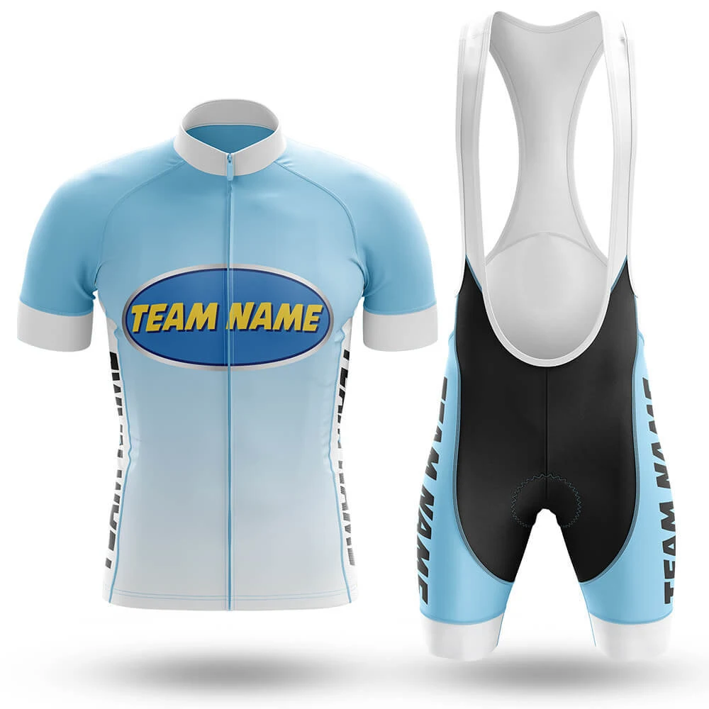 

2022 Custom Team Name M28 - Men's Cycling Jersey And Bib Shorts Suit
