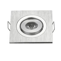 foco empotrar square 3 led mini square no dimmable 3w led recessed ceiling down light lamps small led spot light