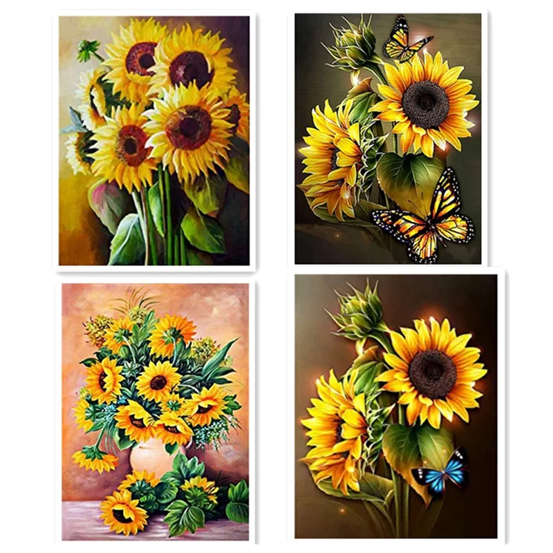 

Набор для алмазной живописи «Подсолнух»