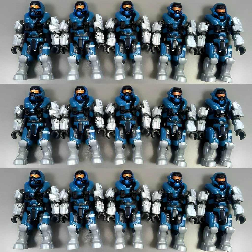 Блок MEGA CONSTRUX UNSC 50 шт. 97381 SPARTAN CARTER морская медицина