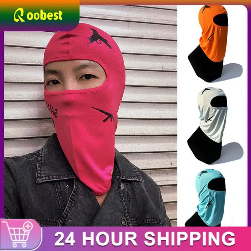 

1PCS Motorcycle Mask Men Cycling Balaclava Full Face Cover Shield Skiing Mask Hood Hat Quick Windproof Riding Headgear For