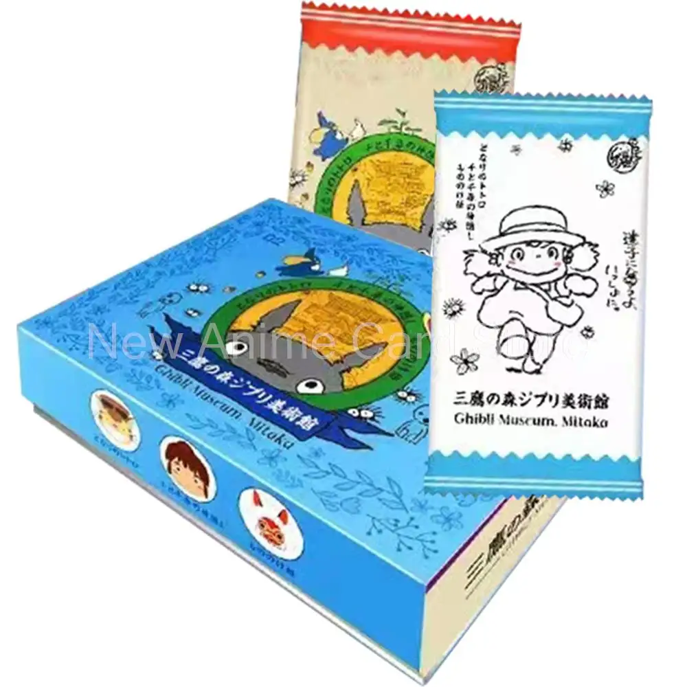 

Новинка, коллекционная карточка Hayao Miyazaki, Сказочная карточка дораэмона из редкого мира, аниме, фигурки призраков, рассекающих киметасу, No Yaiba для детей