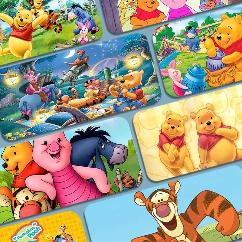 

Disney Winnie the Pooh Large XXL Keyboard Mat Table Mat Students Gamer Desktop Mousepad Gaming Mouse Pad for Teen Girls Bedroom