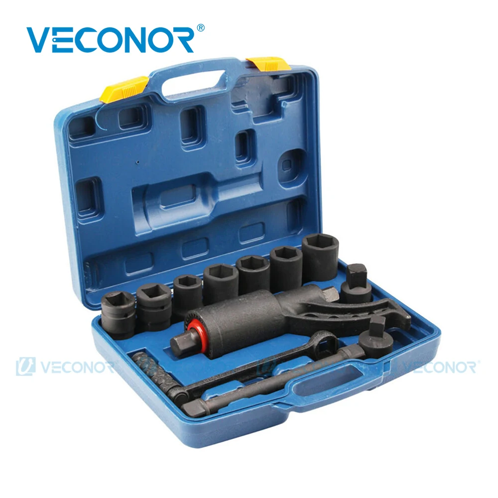 

Гаечный ключ с усилителем крутящего момента 1:58 и набором торцевых головок 4800 нм