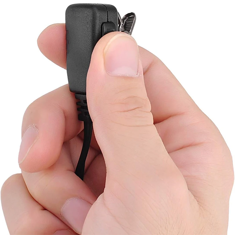 RISENKE G-Shape Earpiece for Midland LXT500VP3 LXT600VP3 GXT1000VP4 GXT1050VP4 Radio Walkie Talkie Accessories Headset with Mic