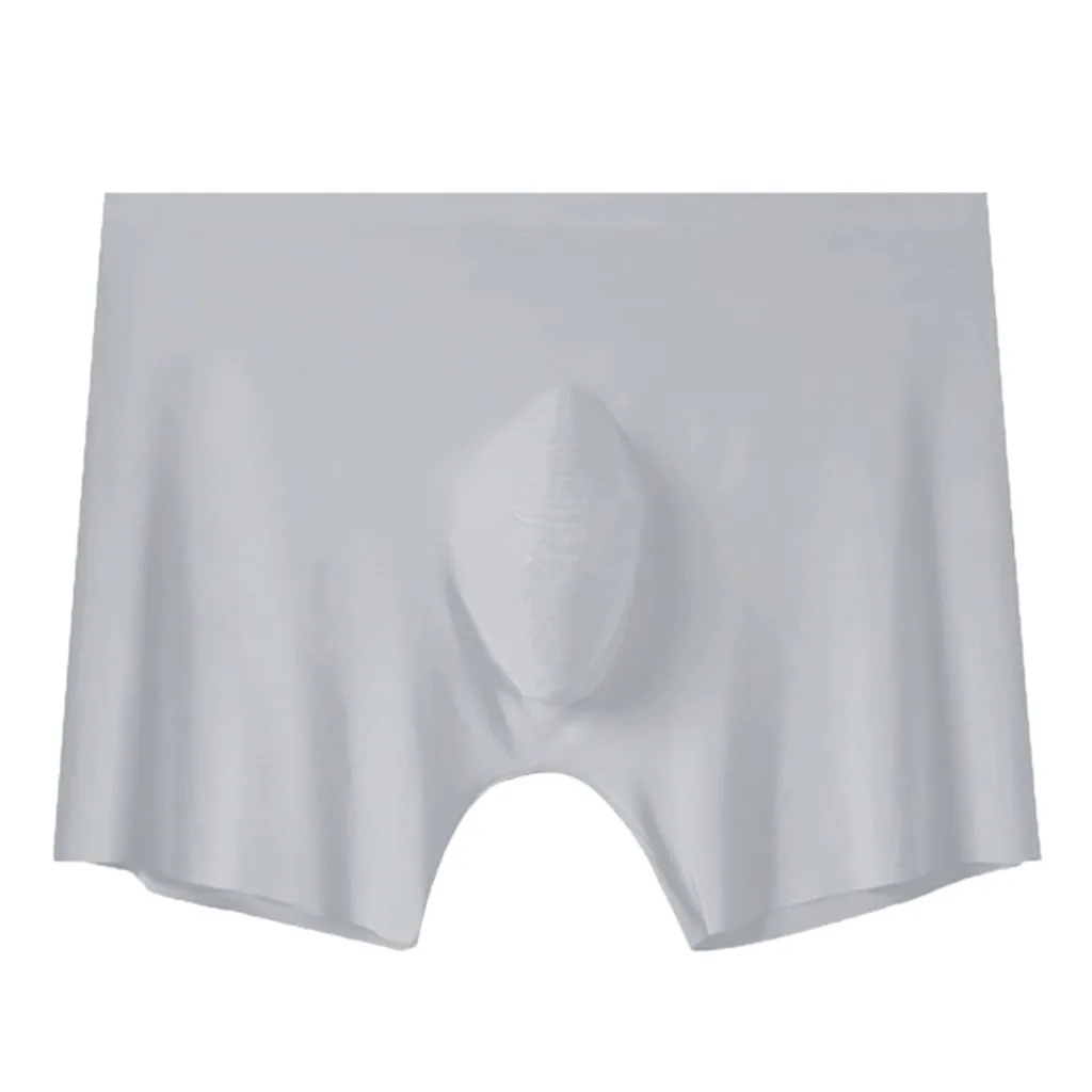 Underwear Comfortable Boxer Briefs Silk Integrated Underpants