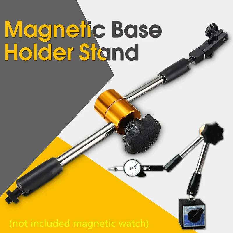 

Universal Flexible Magnetic Metal Base Holder Stand Dial Test Indicator Tool