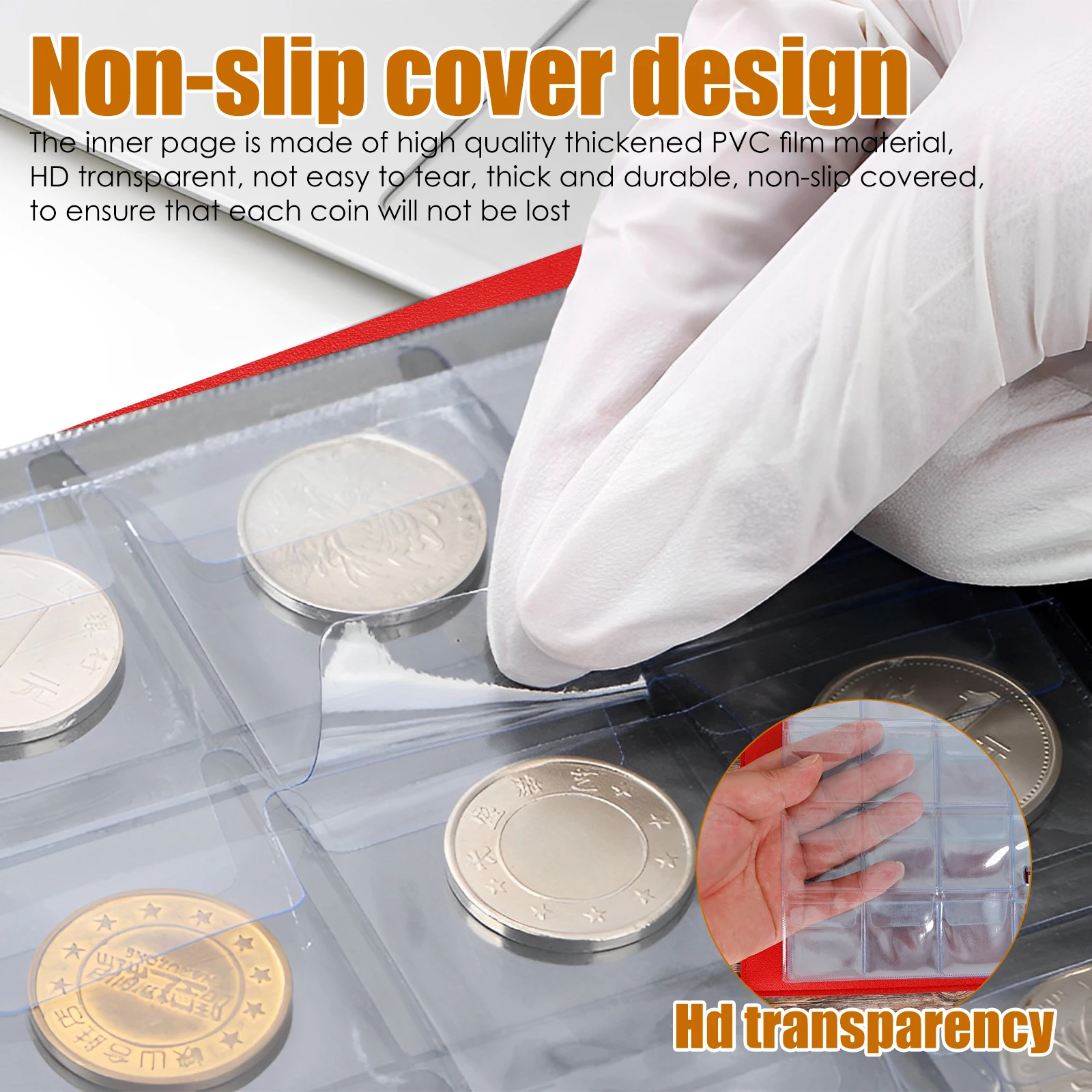 Прессованный Пенни-держатель для центов коллекционный альбом с листьями