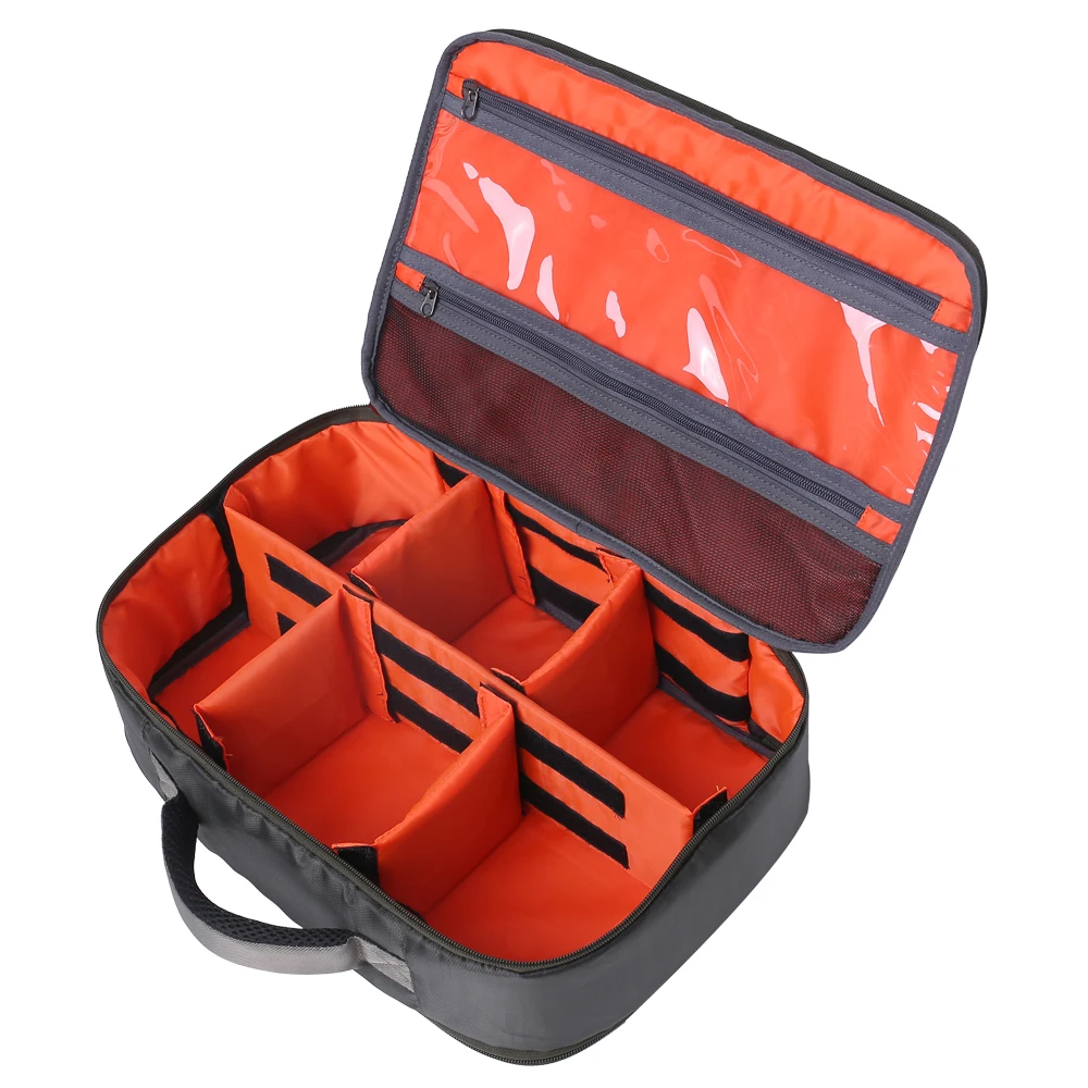Fishing  Reel Case Mesh Pocket Insert Leaf Extra Storage Fishing Reel Cover Fly Fishing Conventional Fishing Saltwater Trolling