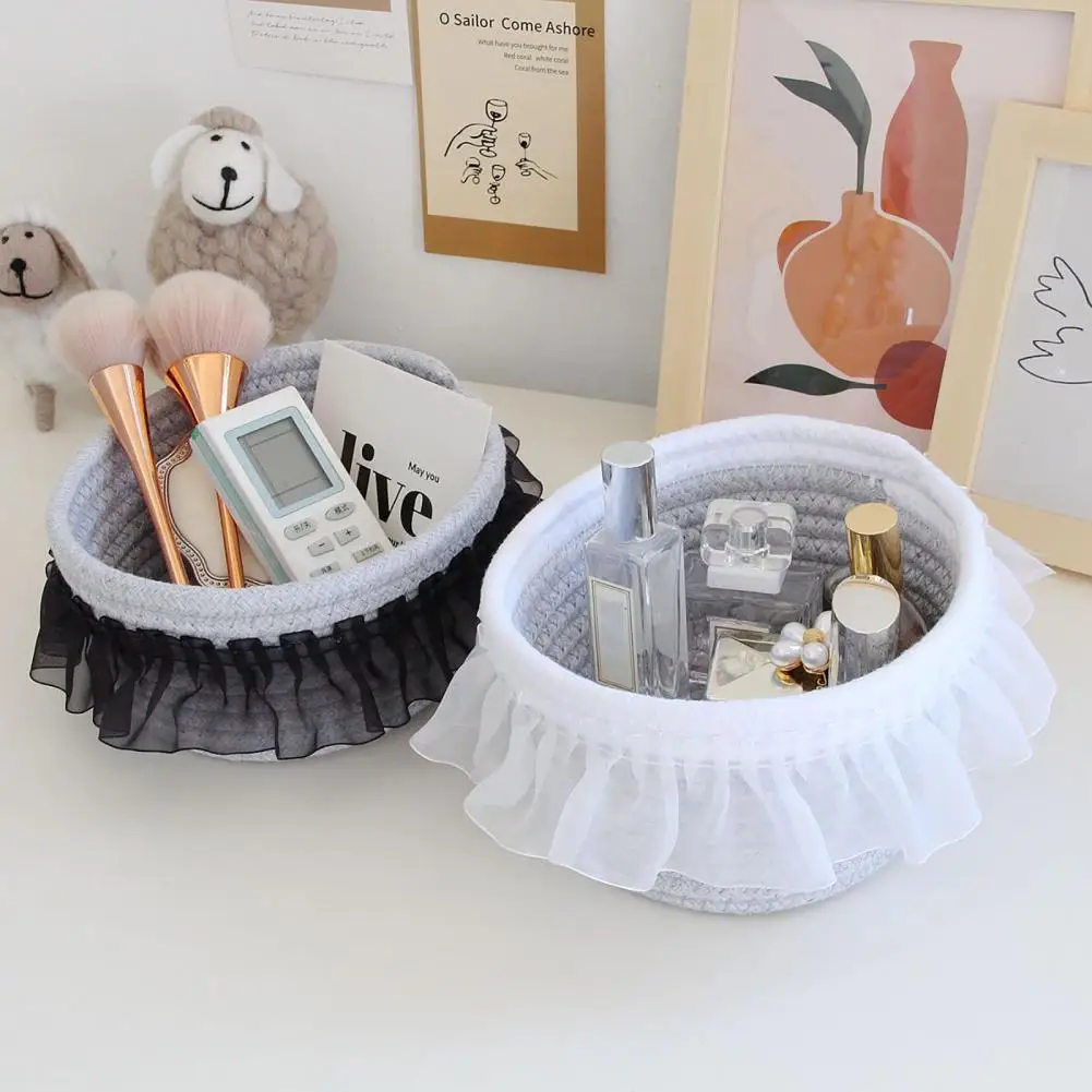 

Sundries Organizer Convenient Large Capacity Transparent Visible Living Room Supply Desktop Storage Box Key Organizer