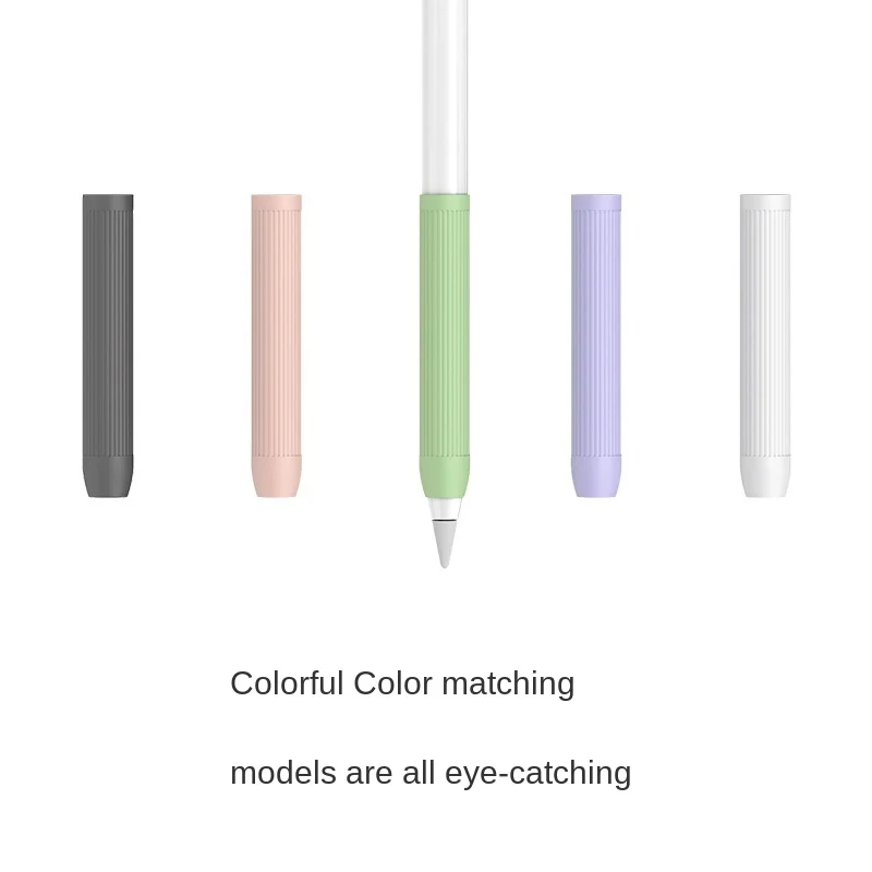 Универсальный Цветной силиконовый чехол для Apple Pencil 1 2 | Компьютеры и офис