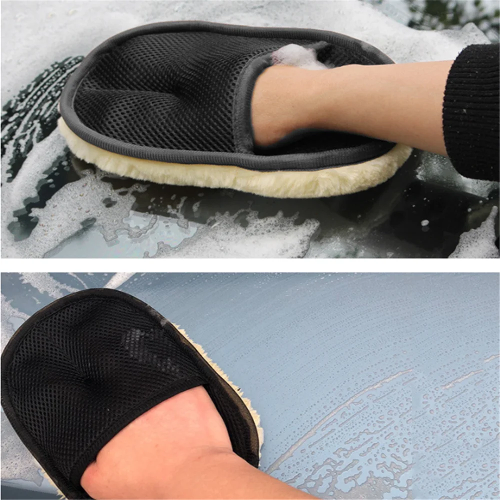 1 упаковка перчаток из микрофибры для чистки автомобиля Audi Q3 Q5 SQ5 Q7 A1 A6 A6L A7 A8 S5 S6 S7 TT