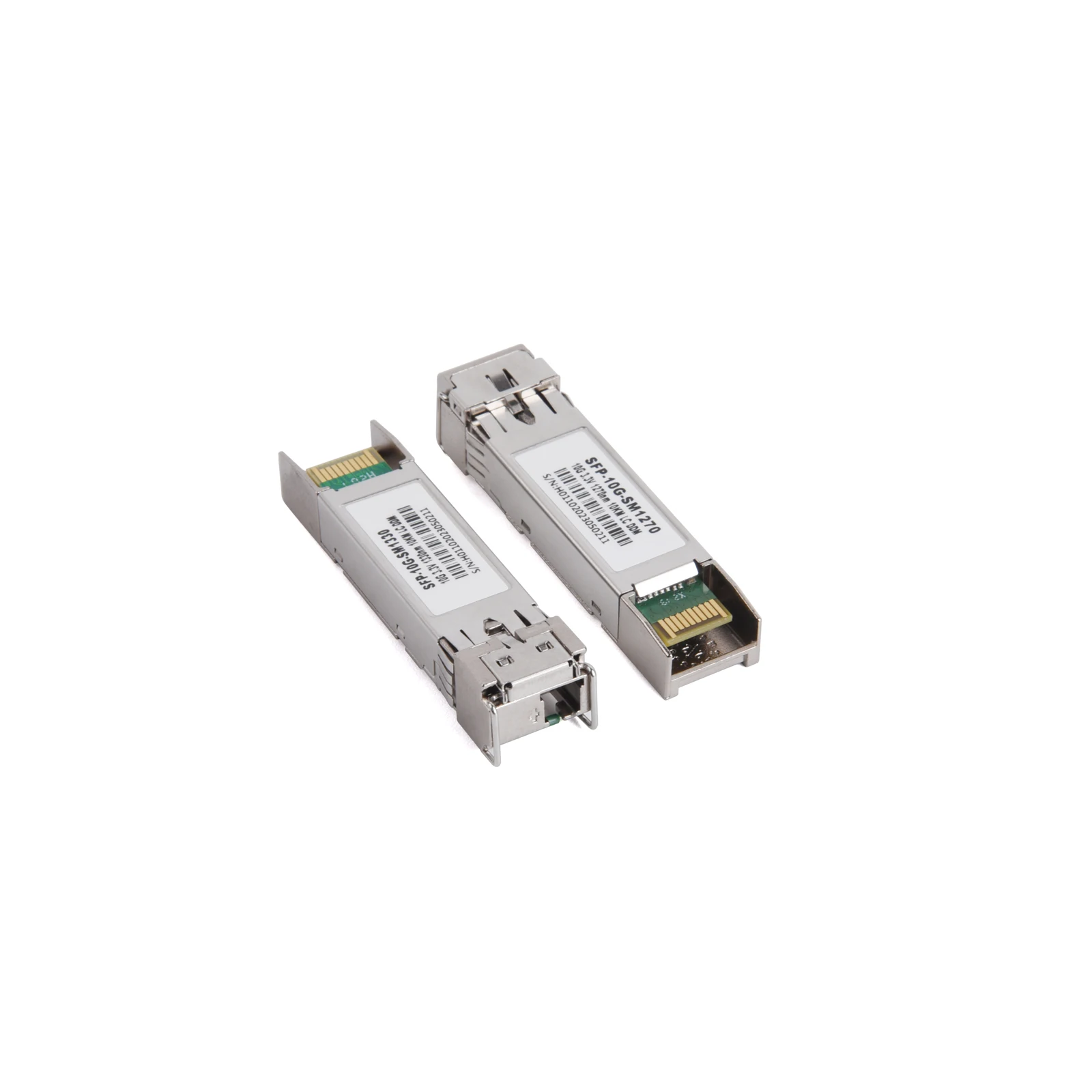 1Pair 10G Fiber SFP Module LC 1270nm/1330nm Single Mode 10KM/20KM/40KM A+B Fiber Module Fit For Cisco Mikrotik Ethernet Switch