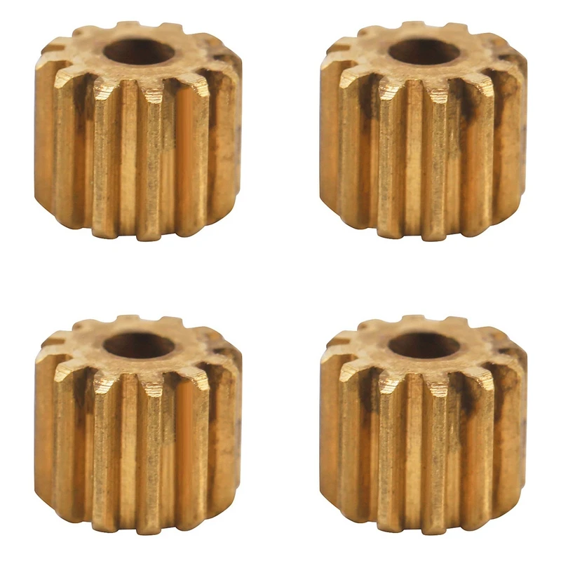 

For WPL D12 1/10 RC Car Upgrade Parts 4 Pcs 12T Motor Gear Spare Accessories