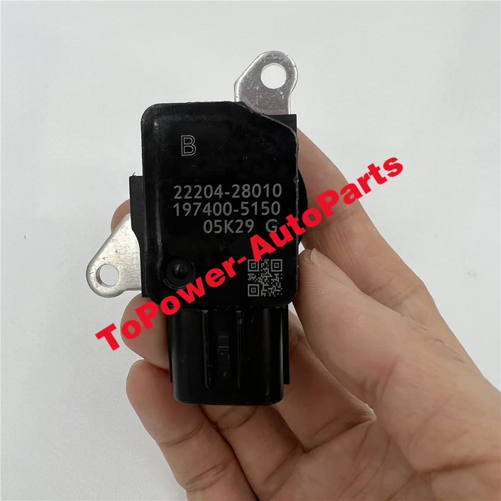 

22204-28010 Датчик массового расхода воздуха MAF для Toyota 4Runner Prius Avalon Corolla Camry RAV4 Lexuss NX300 ES350 GS300 IS300