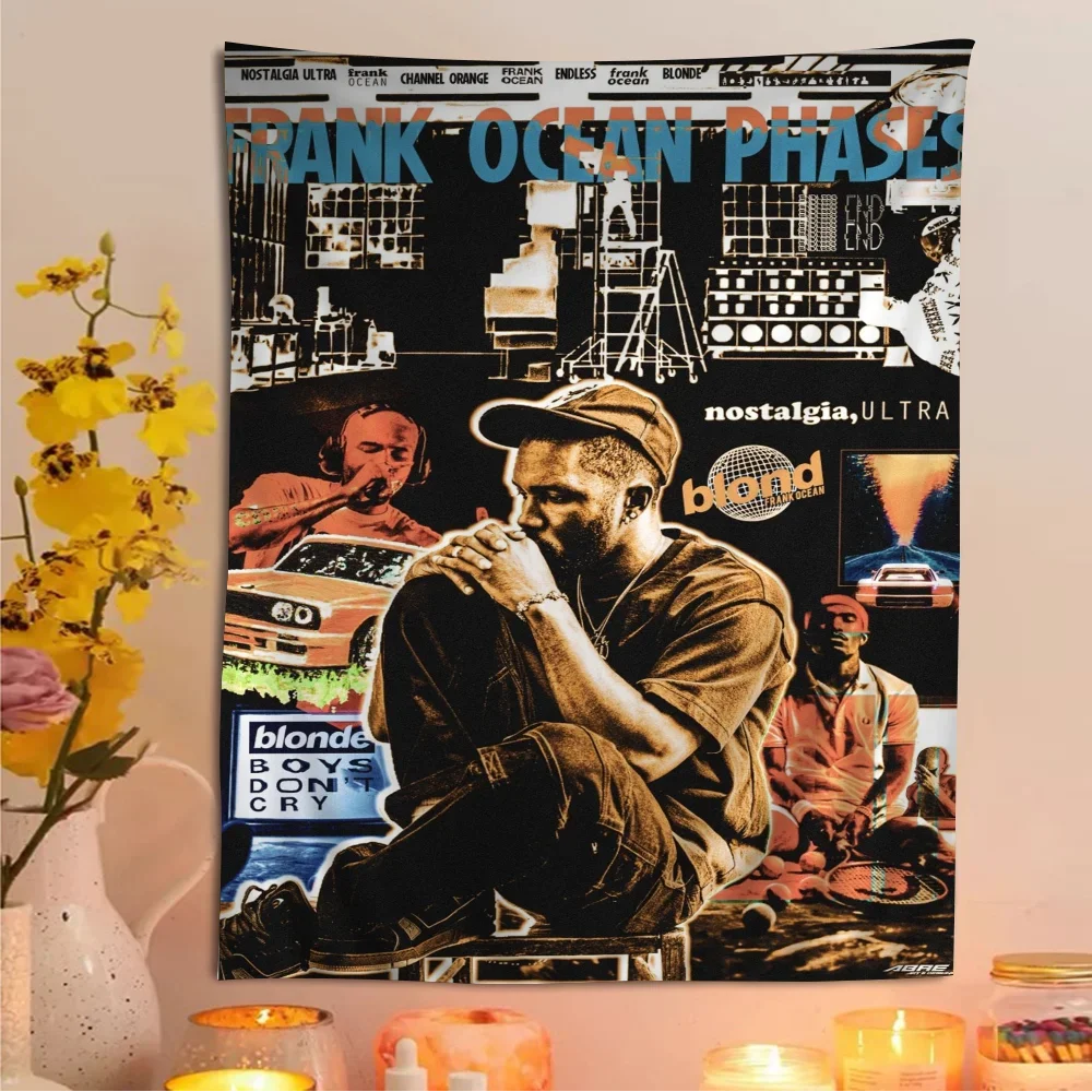 Певец Френк океан блонд мальчик музыка подвесной богемный гобелен для гостиной