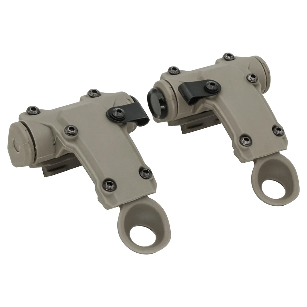 Tactical Helmet WENDY Helmet Rail Adapter Compatible with RAC Hunting Airsoft Headset Earphone Special Replacement Rotary T Arm