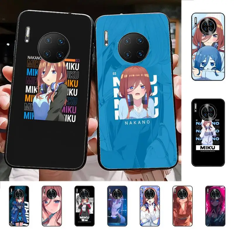 

Nakano miku Anime Phone Case For Huawei Mate 10 20 30 40 50 lite pro Nova 3 3i 5 6 SE 7 pro 7SE