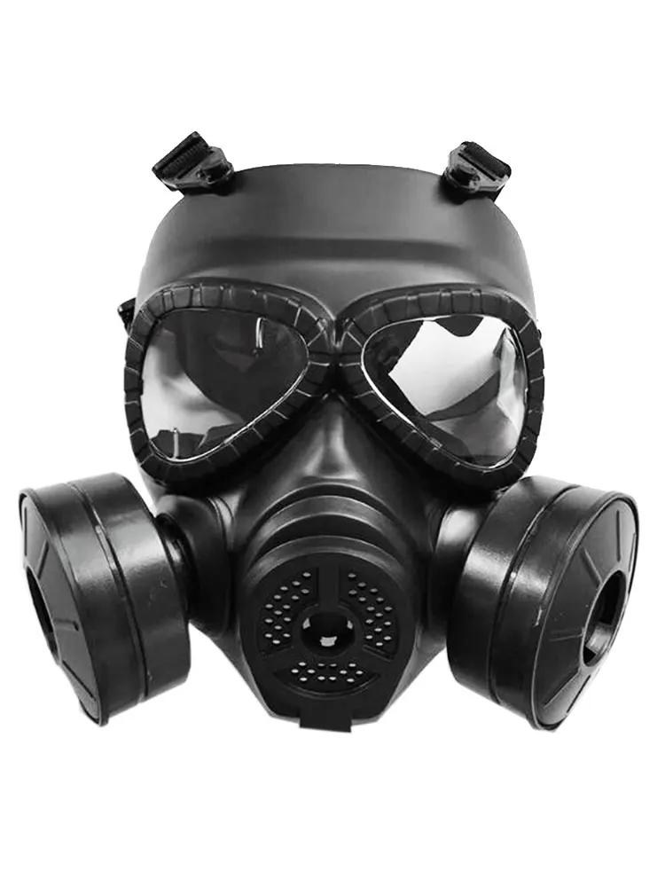 Cs Cosplay Costume Protective Full Face Gas Mask Skull Adjus