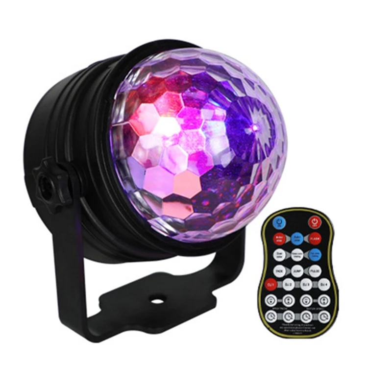 

USB Rechargeable Party Light, LED Disco Ball,Voice-Controlled Party Decoration Light With Remote Control,Perfect Kids