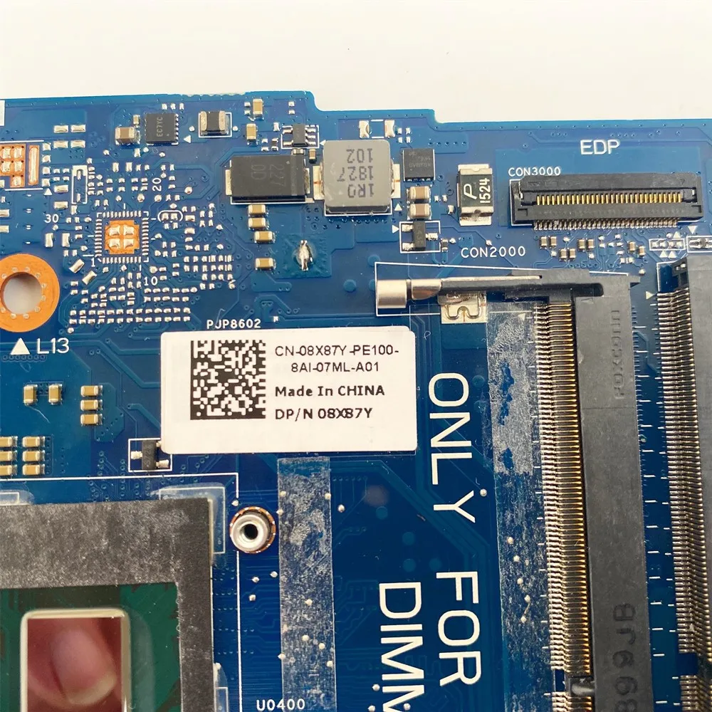 Материнская плата ARMANI13 для ноутбука Dell Inspiron 5370 с центральным процессором i5-8250U SR3LB CN-08X87Y 8X87Y 08X87Y 100% Test OK (art.: 3920bf9e9fdbe) - 3920bf9e9fdbe