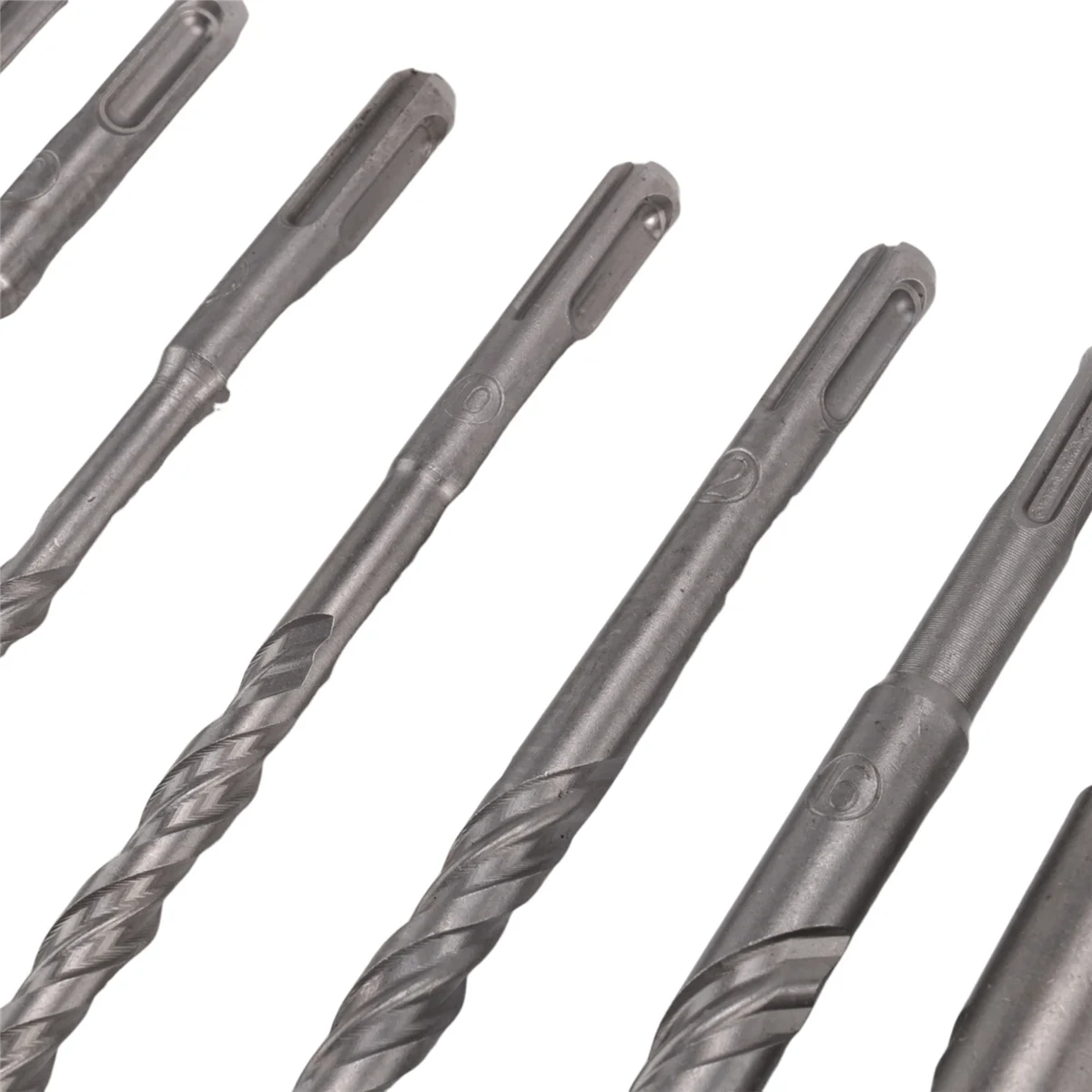 Набор ударных сверл SDS Plus из 7 шт. (4 канавки) для бетонных кирпичных блоков