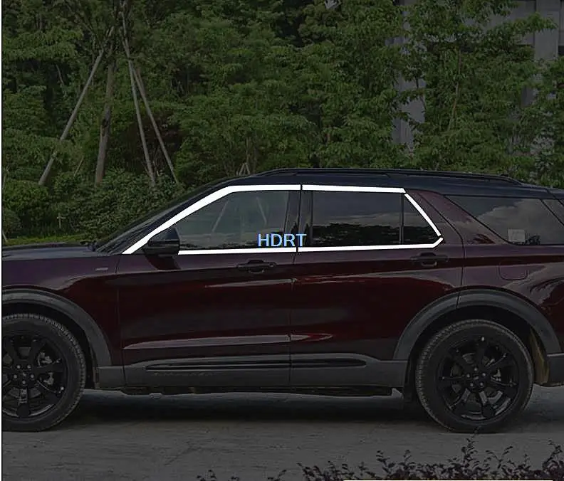 Для Ford Explorer timседан 2020 2021 Стайлинг автомобиля внешние аксессуары нержавеющая