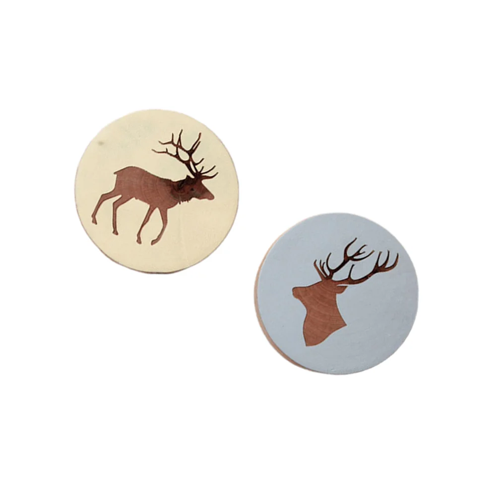 

2 Refrigerator Sticker Christmas Stainless Steel Round Lifter Lid Removers Opener for Wedding