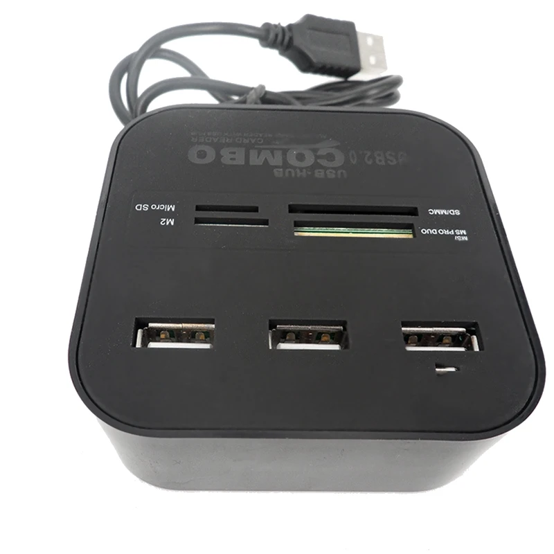 

USB-устройство для чтения TF-карт, 3 порта