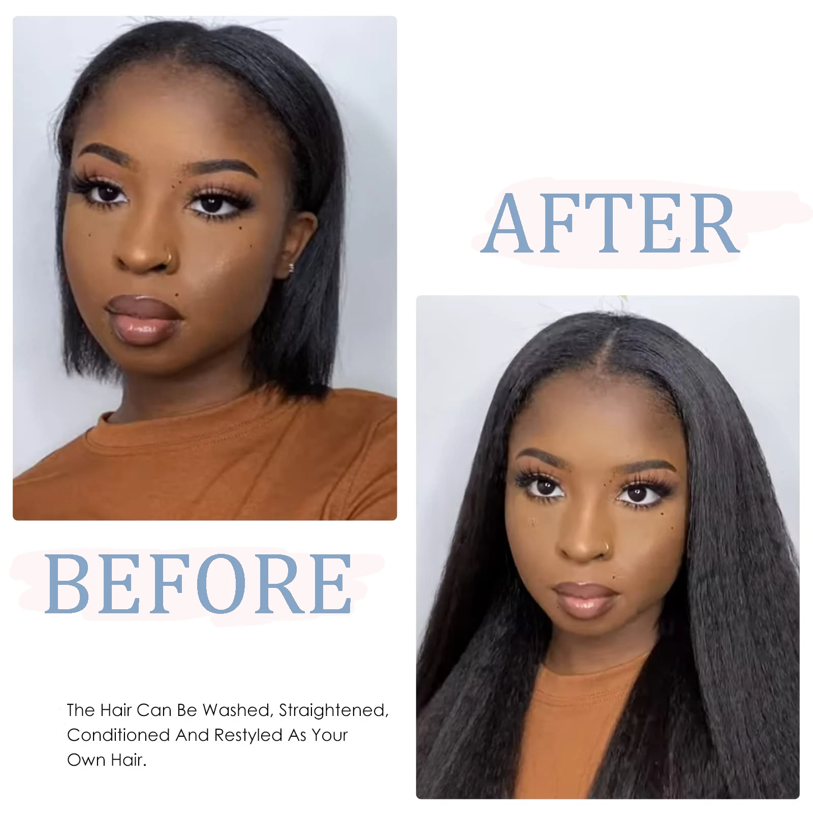 Angelove Remy Hair Tape Extensions Прямые вьющиеся на шнуровке 100% наращивание человеческих