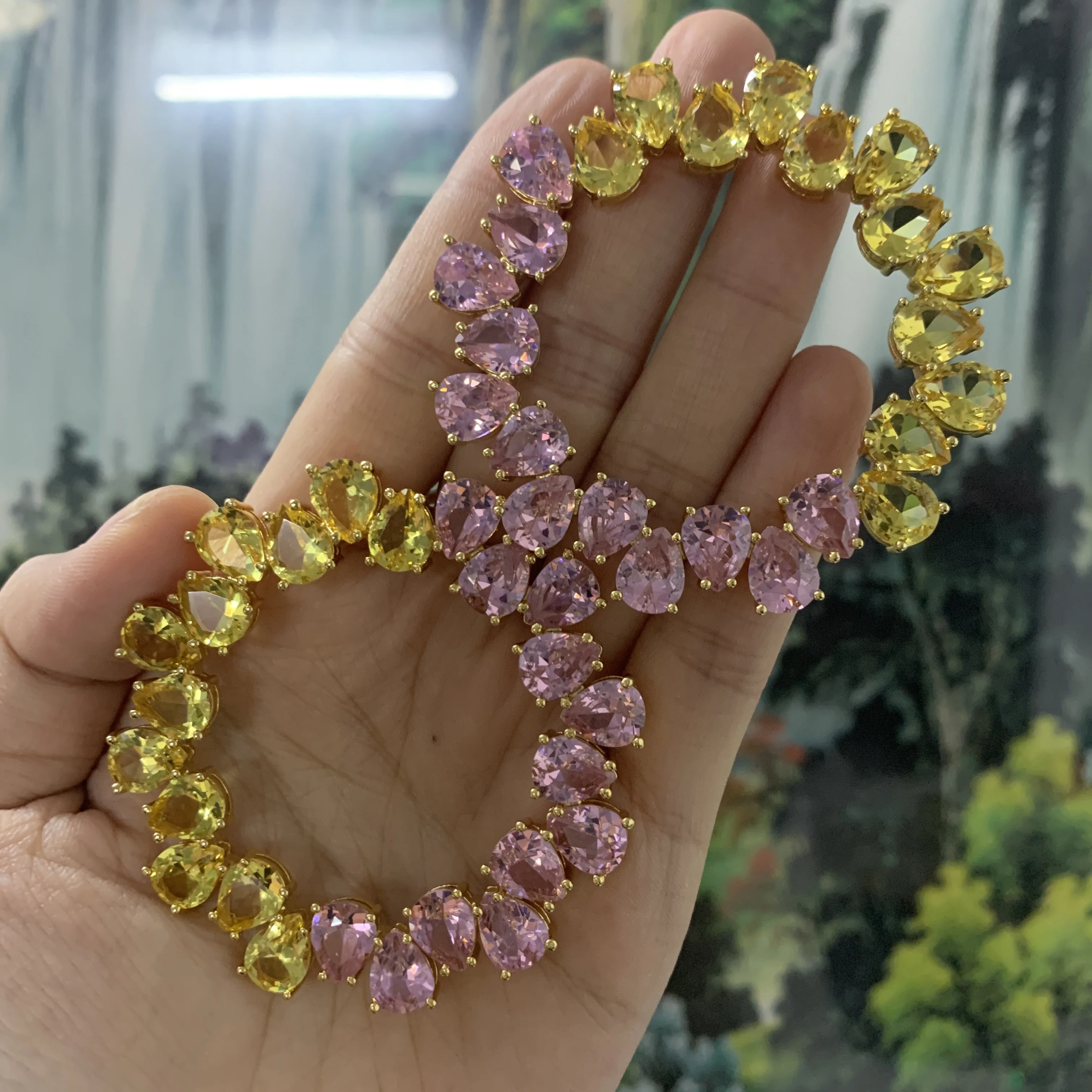 Swa 2023 Original Fine Jewelry Sets Charms GEMA Crystal Candy Heart Earring Necklace Bracelet Rings Romantic Gifts for Women