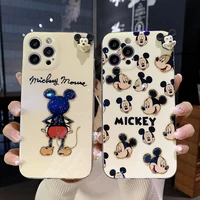 disney mickey mouse cartoon phone case for iphone 11 12 13 mini pro xs max 8 7 6 6s plus x 5s se 2020 xr case