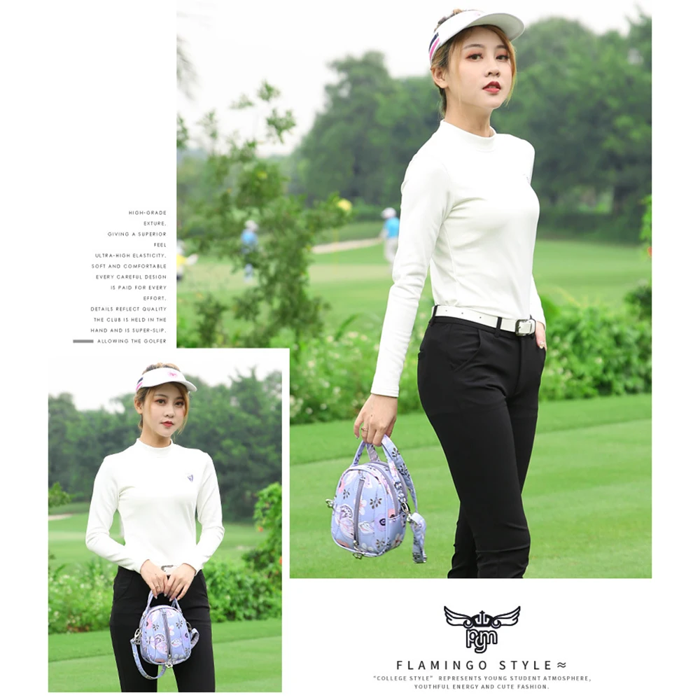 PGM Golf handbag Women's messenger bag Lightweight waterproof multi-function large capacity