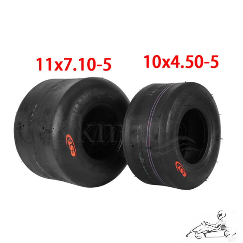 

High quality qingda tires 10X4.50-5 &11X7.10-5 kart tire Drift Bike Wheels accessories ATV Quad spare parts
