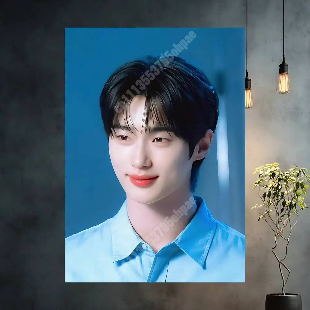 Фото Эстетические постеры Kdrama B-Byeon W-WooSeok, галерейные принты, HD-изображения для дома, стильное украшение для стен №4