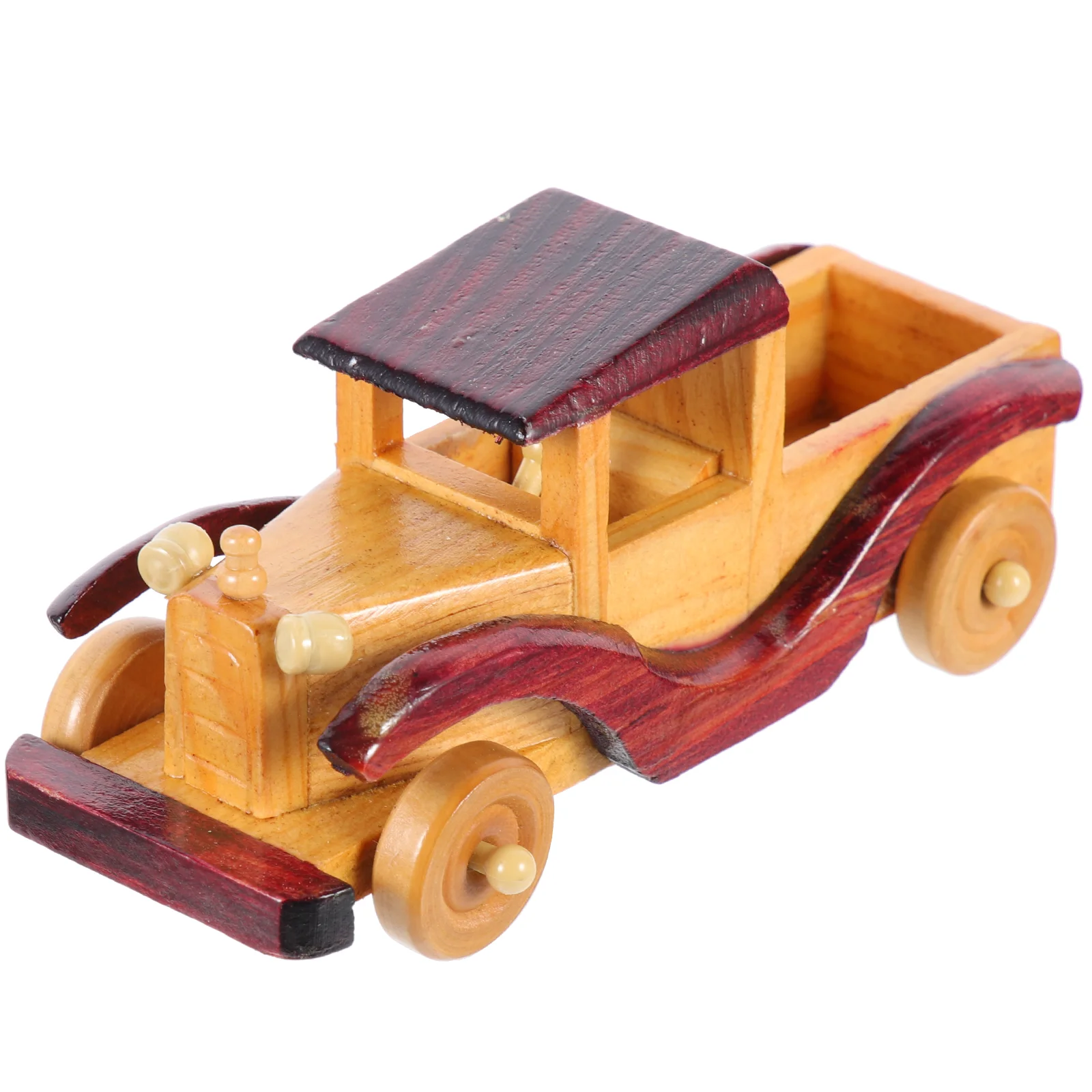 Купи Car Model Wooden Vehicle Cars Toy Toys Vintage Ornament Room Boy Vehicles Decorwood Kids Classic Mini Figurine Diecast Old за 322 рублей в магазине AliExpress