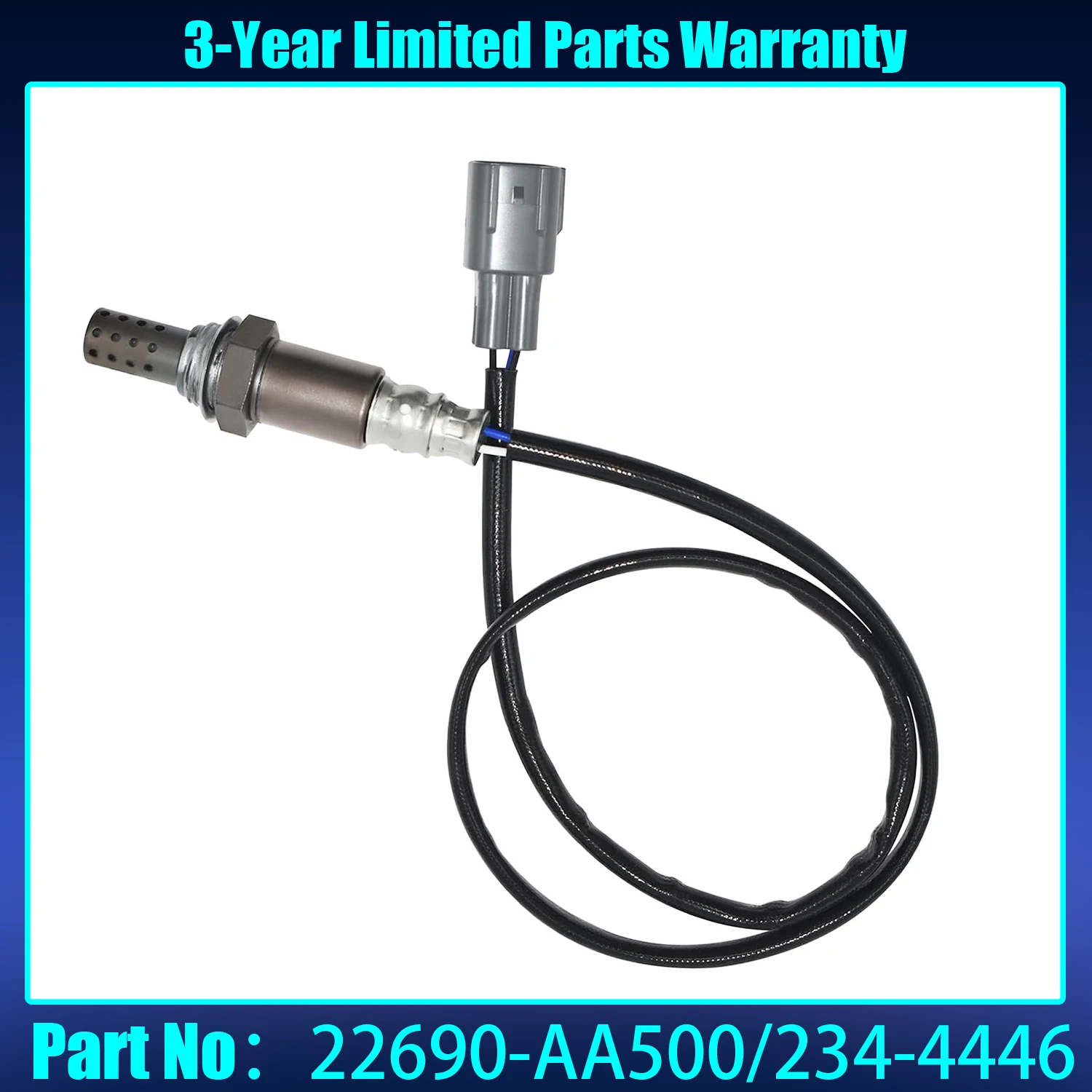 Фото 22690-AA500 234-4446 Датчик кислорода вниз, совместимый с Subaru Outback Legacy 2.5L-H4 2004-2009 гг. №1
