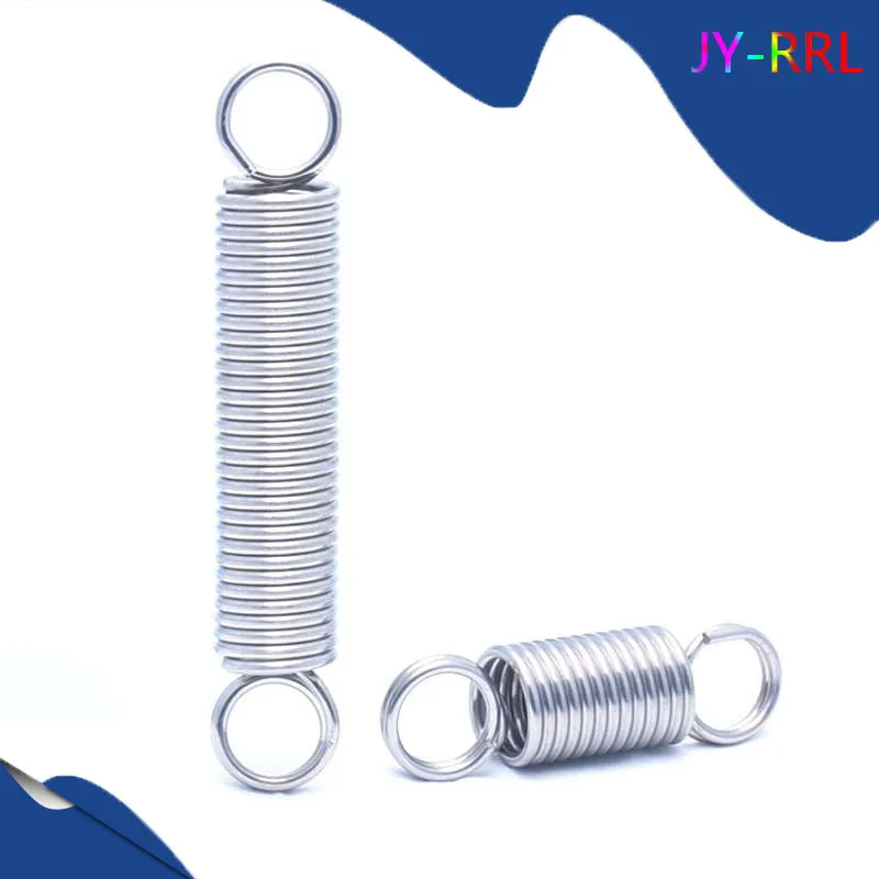 

1Pcs Wire Dia 2.0mm 304 Stainless Steel Dual Hook Small Tension Spring Outer Dia12mm 14mm 15mm 16mm 17mm Length 110-330mm