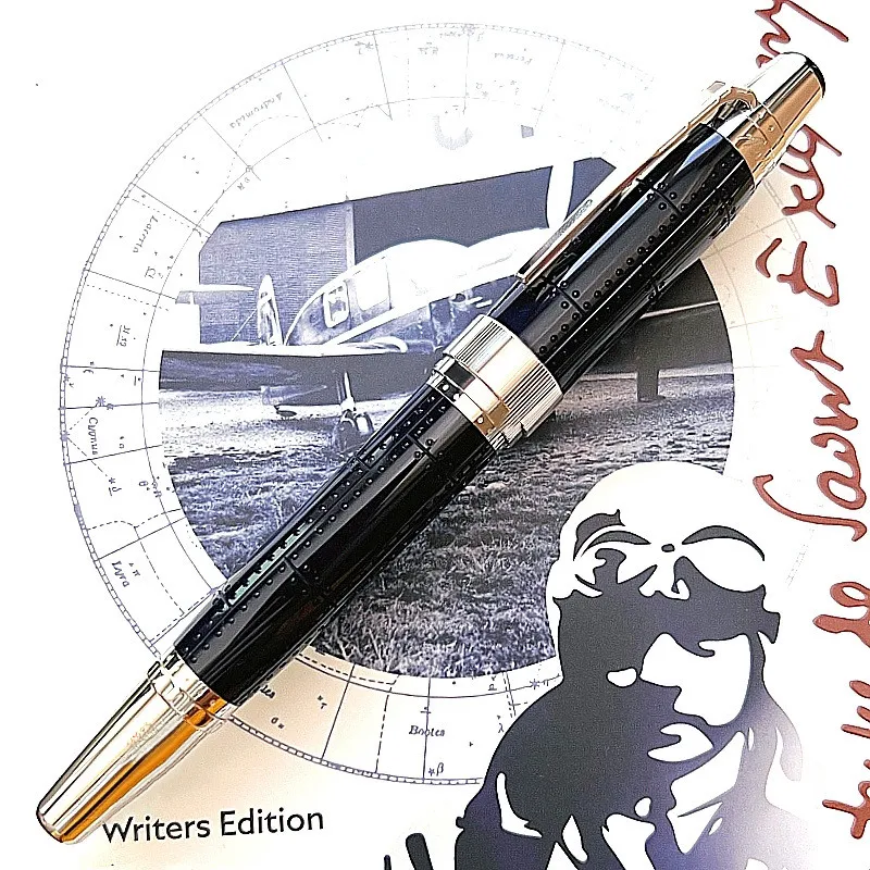 

Ручки с шариковыми ручками MOM MB Luxury Pilot Writer Edition Saint-Exupery, перьевые чернила для письма, офисные подарки, канцелярские товары с серийным номером